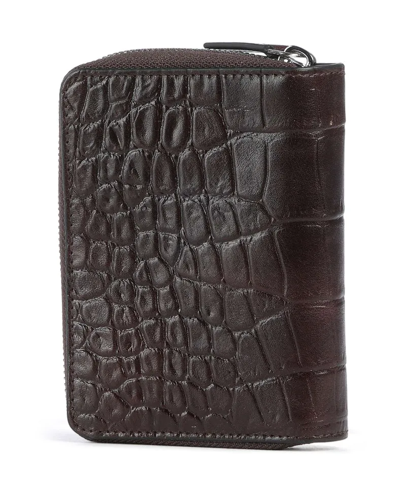 Castelijn & Beerens Croco Geldbörse mocca
