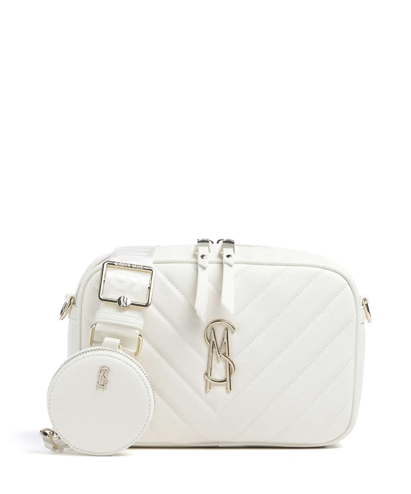 Steve Madden BZIRIA Umhängetasche white/gold