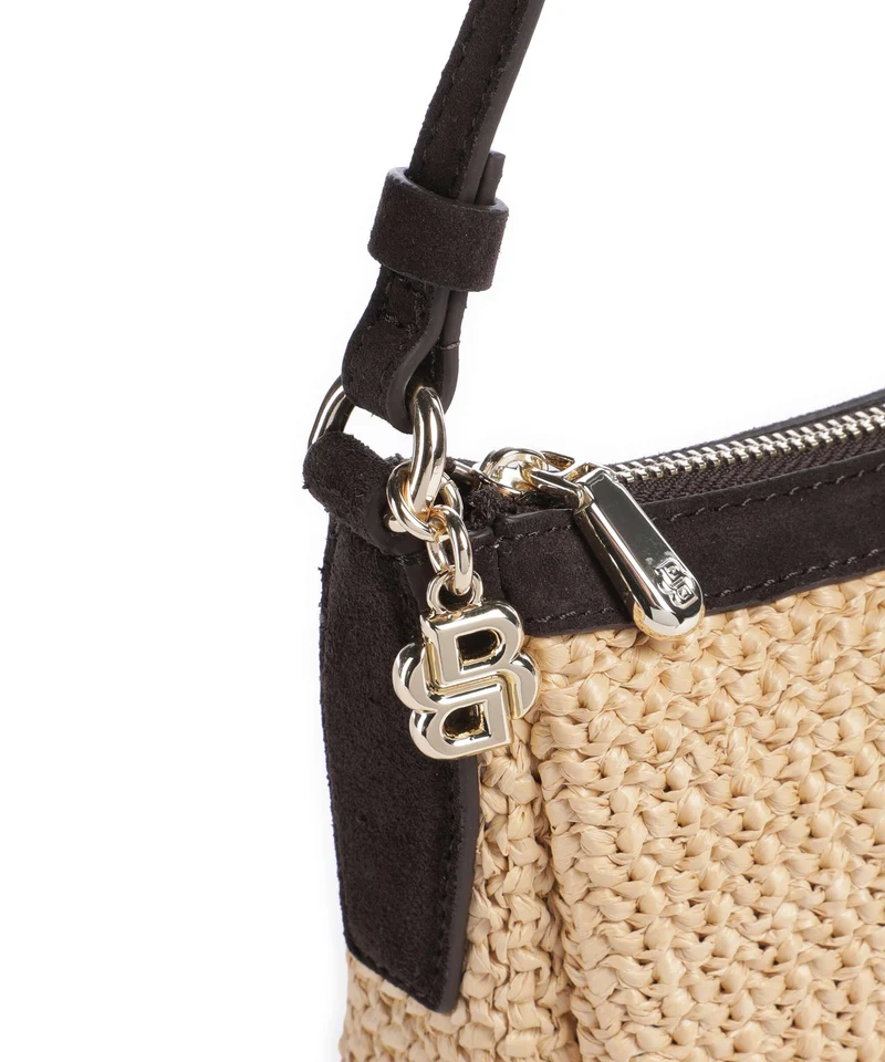 BOSS Numah Schultertasche open white