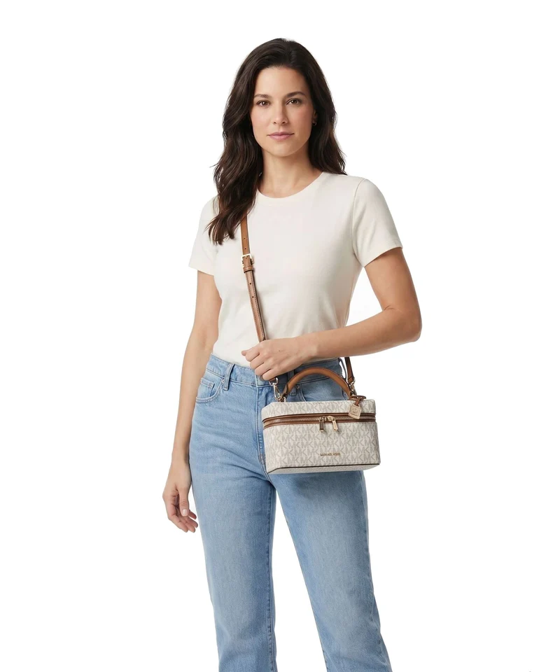 Michael Kors Jana XS Umhängetasche vanilla/acrn
