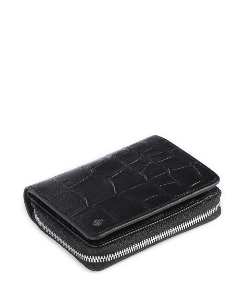 Castelijn & Beerens Croco Geldbörse black