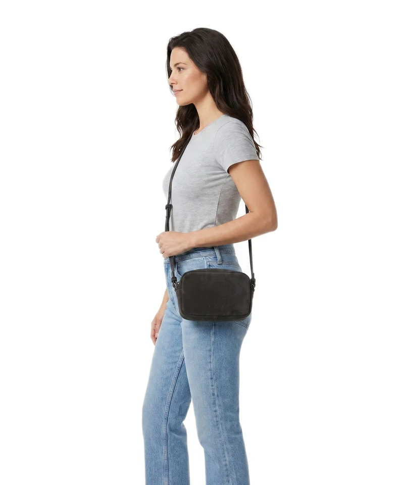 Liebeskind Ella Hydro Suede S Umhängetasche deep soil