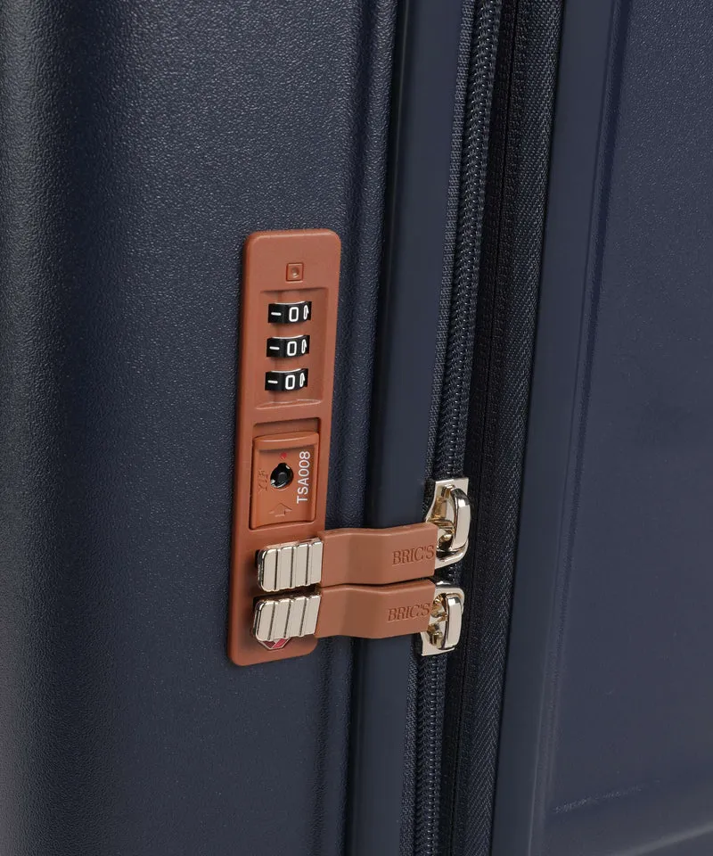 Brics Bellagio 4-Rollen Trolley blue