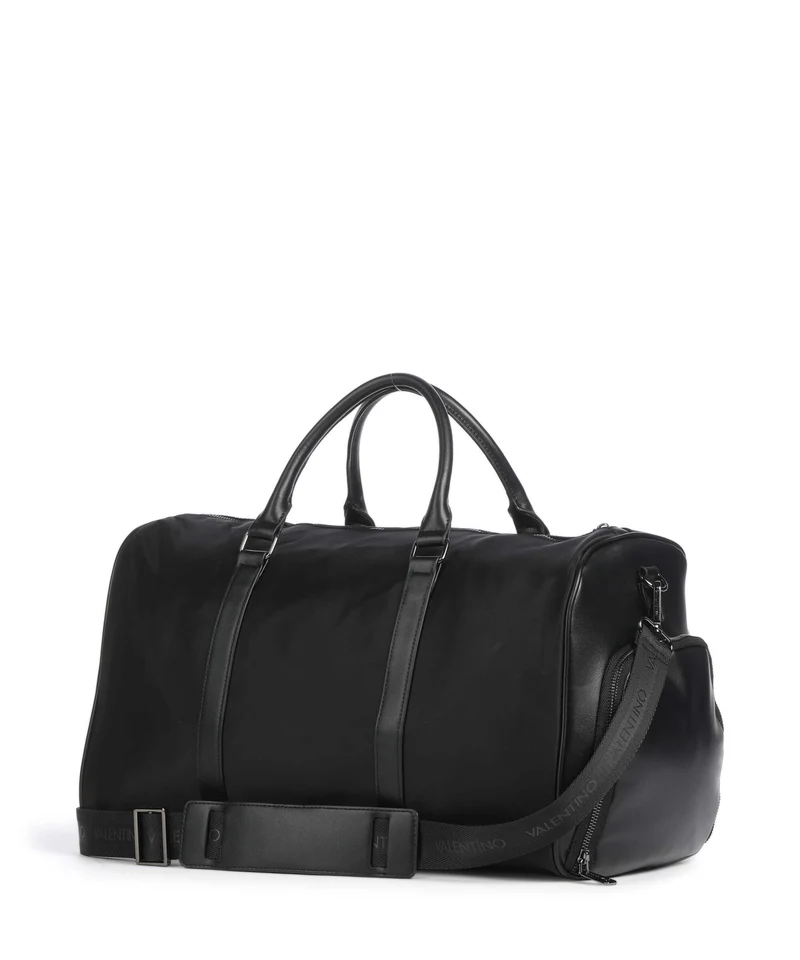 Valentino Bags Irons Weekender nero