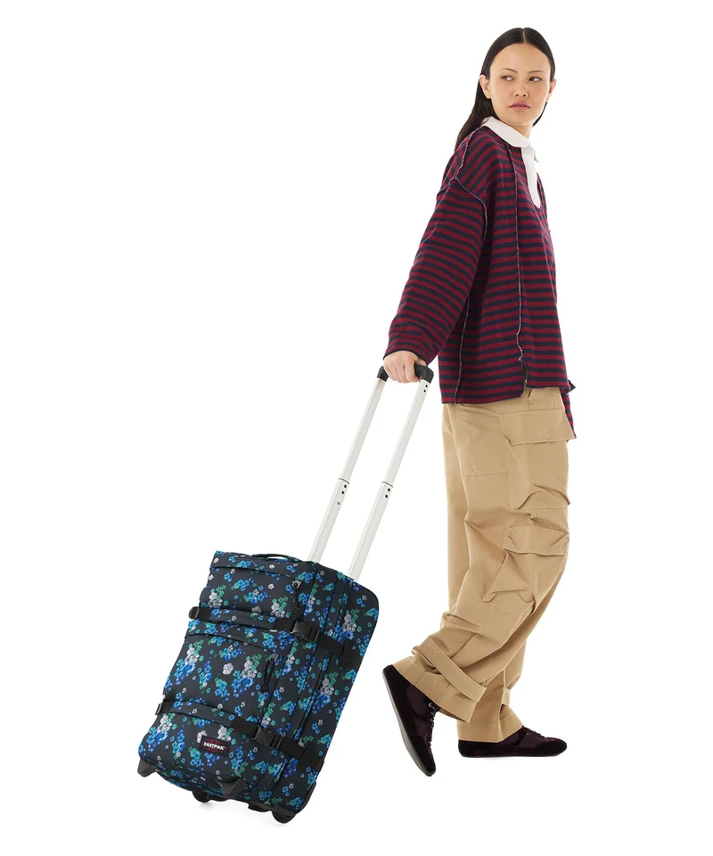 Eastpak Transit'R Plus Core S Rollenreisetasche floral bloom/black