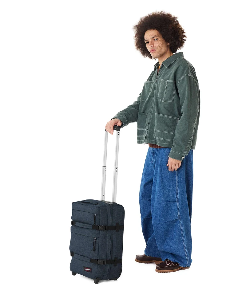 Eastpak Transit'R Plus Core S Rollenreisetasche triple denim