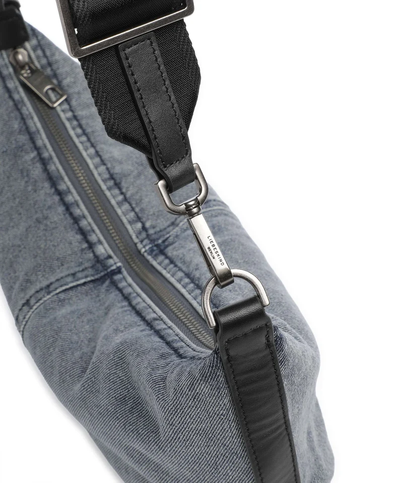 Liebeskind Paris Denim S Beuteltasche blue denim