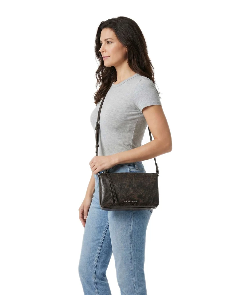 Liebeskind Nina Vintage PU S Umhängetasche deep soil
