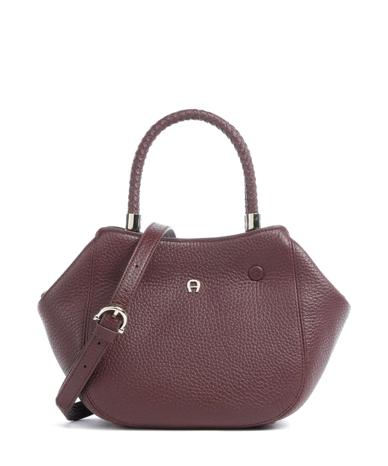 Aigner Carré Soft S Handtasche port red
