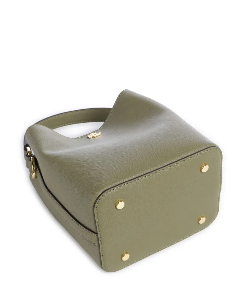 Lauren Ralph Lauren Reese Small Bucket Handtasche sage green
