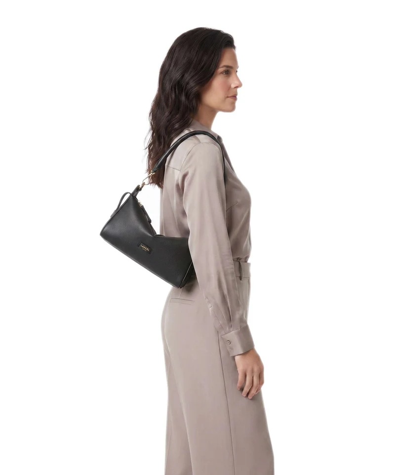 Lancel Louison M Schultertasche black