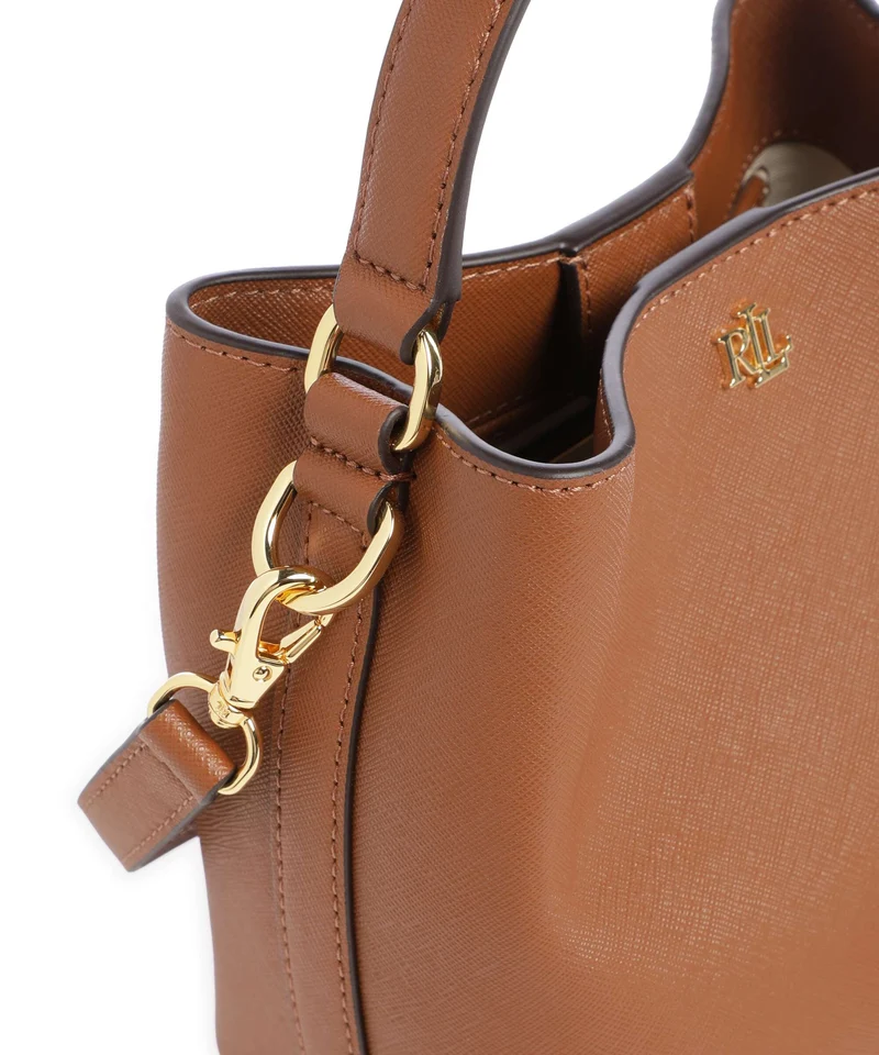 Lauren Ralph Lauren Reese Small Bucket Handtasche lauren tan