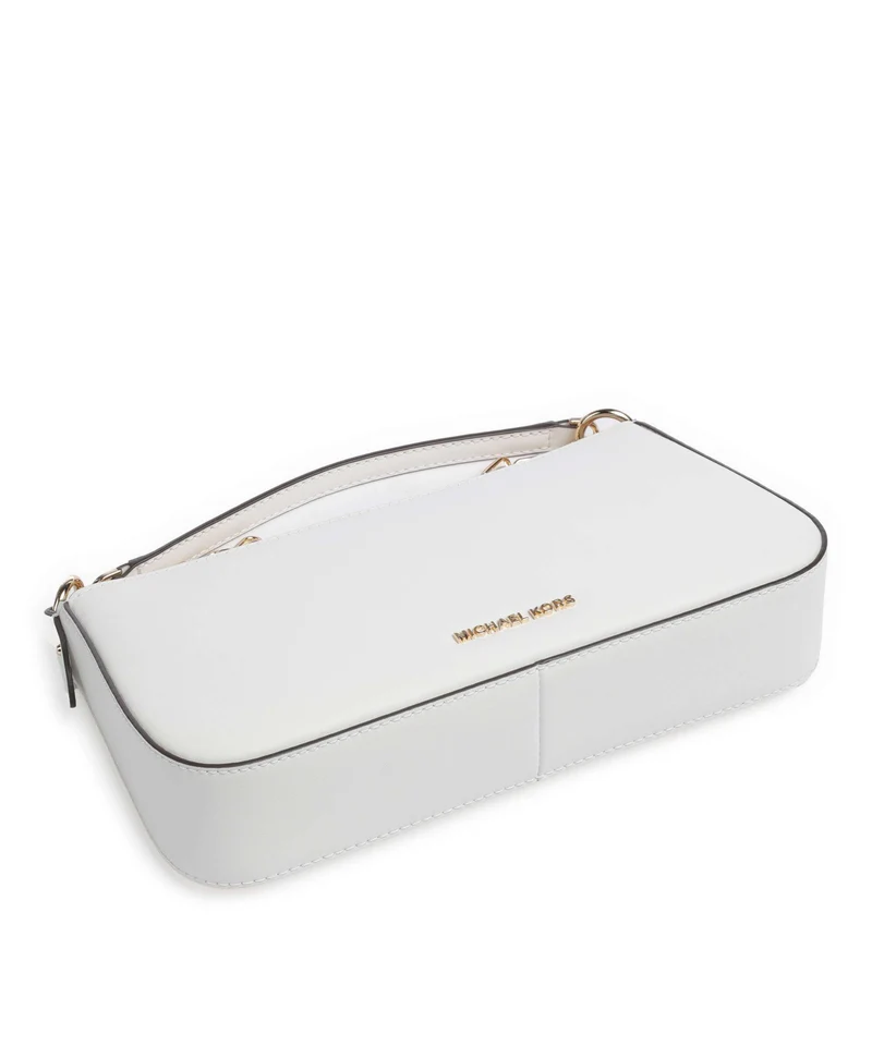 Michael Kors Empire Medium Schultertasche optic white
