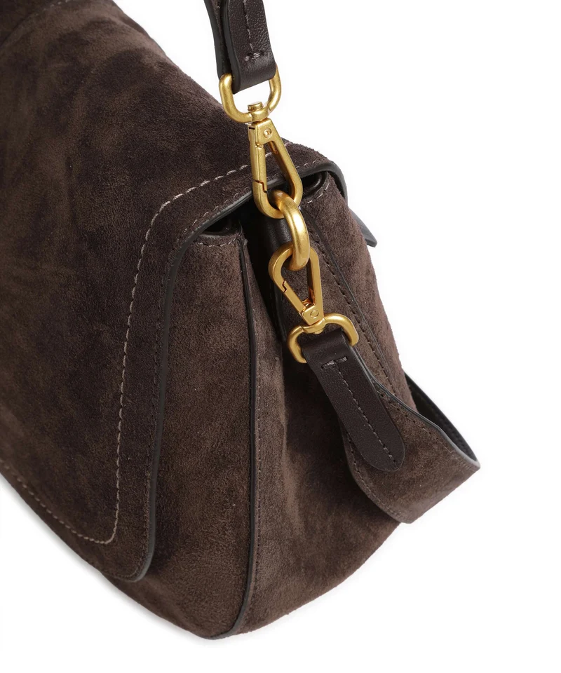 Gianni Chiarini Helena Round Schultertasche moka