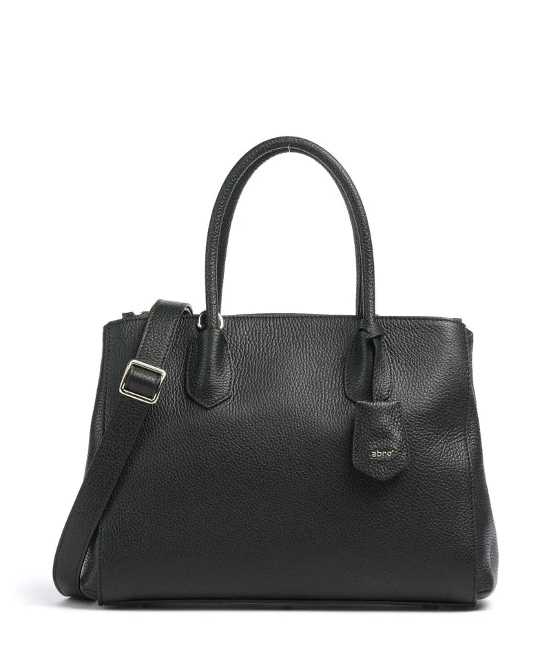 Abro Adria Busy Medium Handtasche black/gold