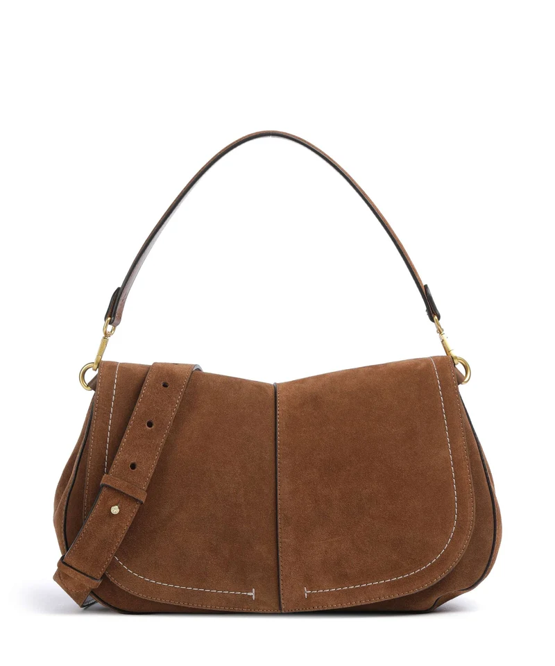 Gianni Chiarini Helena Round Schultertasche cognac
