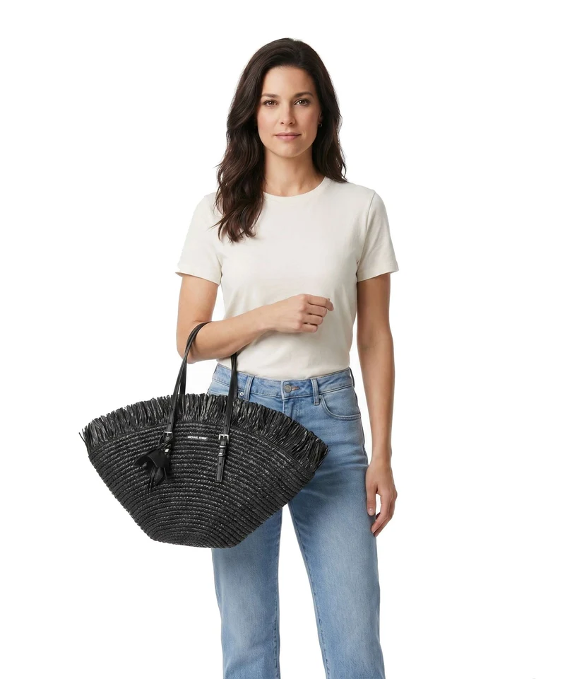 Michael Kors Isa Small Handtasche black/black