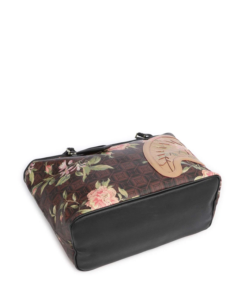 Sprayground AI Henny Floral Shopper brown