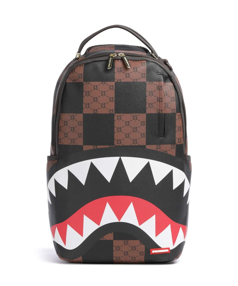 Sprayground Enlarged Check Paris Rucksack brown