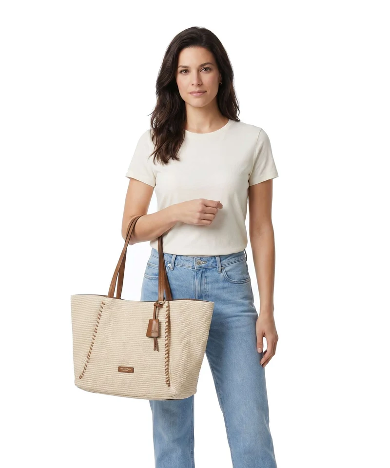 Marc O'Polo Edda Shopper light raffia