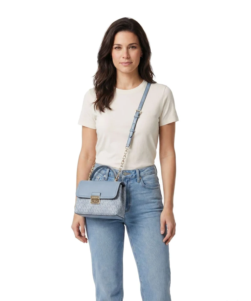 Michael Kors Tribeca XS Umhängetasche chambray
