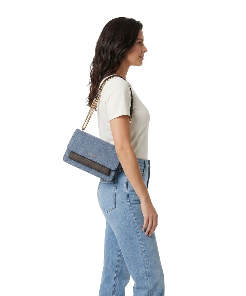 Michael Kors Claire Large Schultertasche new horizon