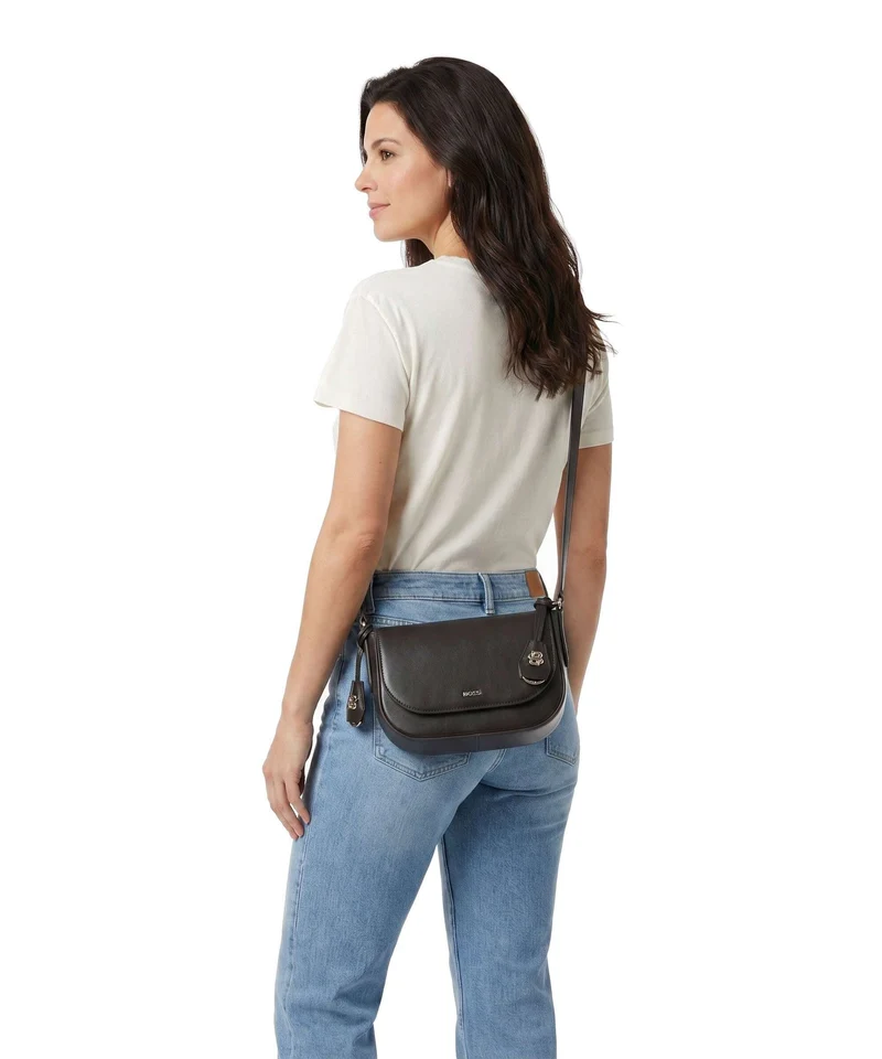 BOSS Numah Umhängetasche dark brown