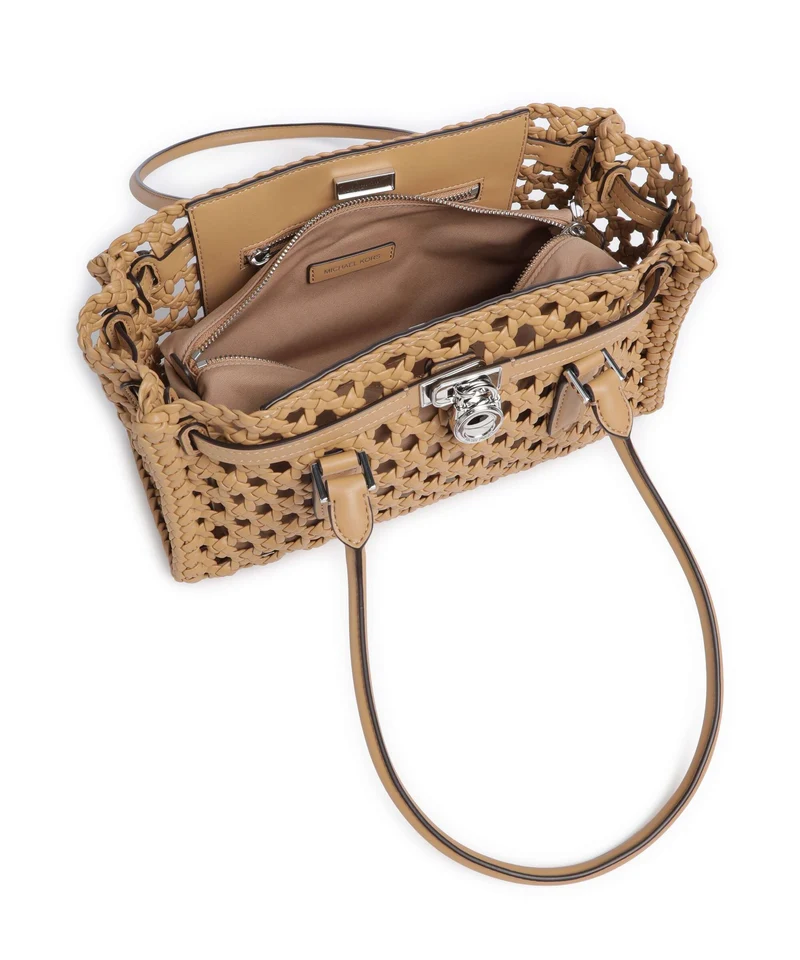 Michael Kors Hamilton Moderne Small Schultertasche peanut