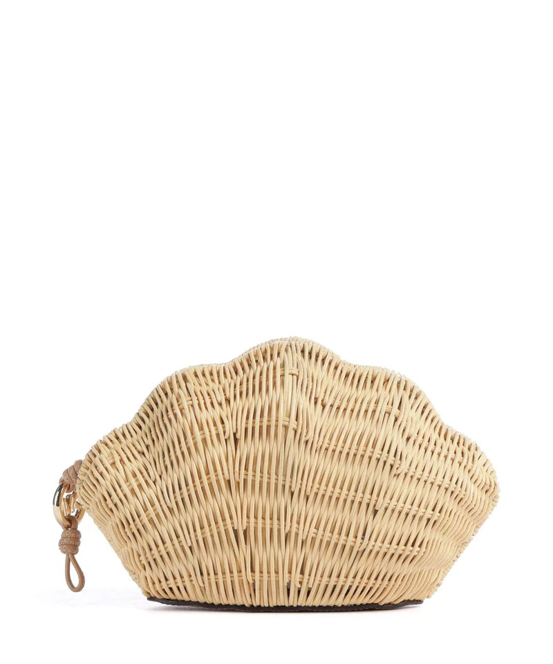 Michael Kors Shelly Clutch natural