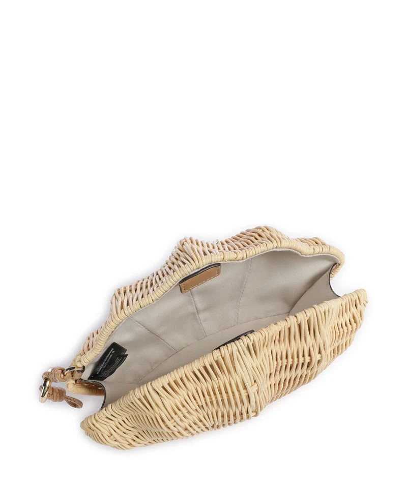 Michael Kors Shelly Clutch natural