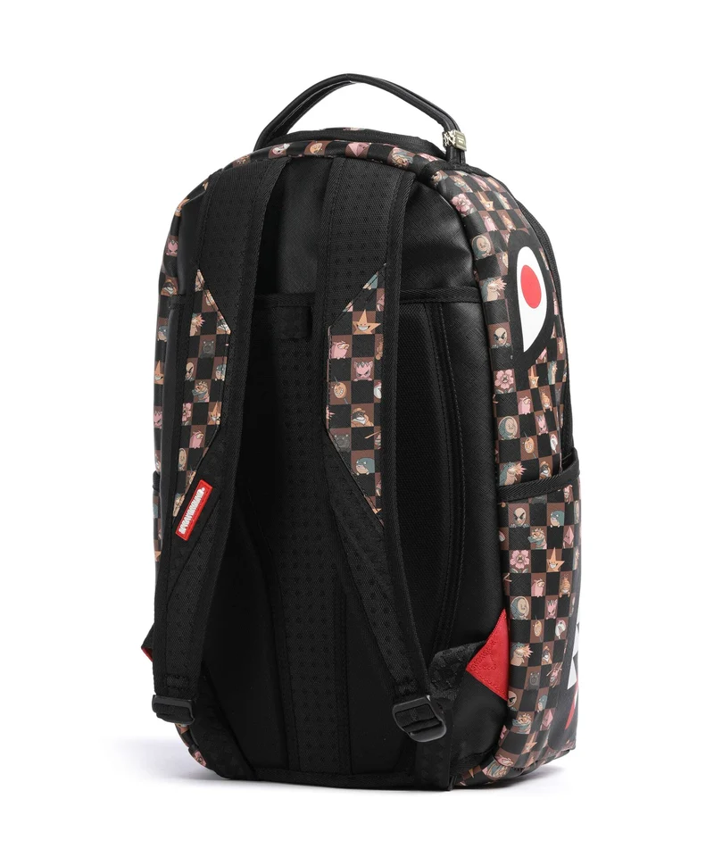 Sprayground Peeking Characters Remix Rucksack brown