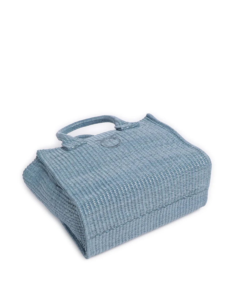 Pinko Beach Mini Handtasche light blue