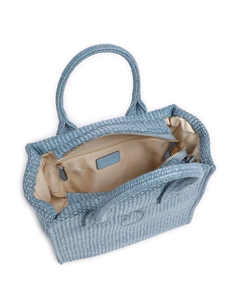 Pinko Beach Mini Handtasche light blue