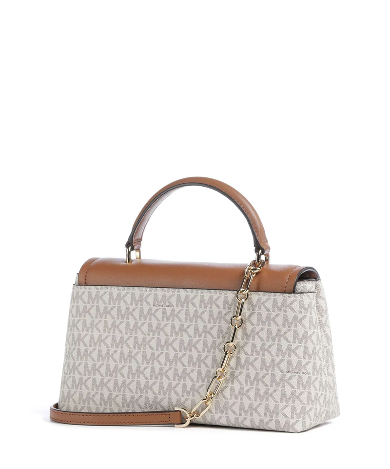 Michael Kors Tribeca Medium Handtasche vanilla/acrn