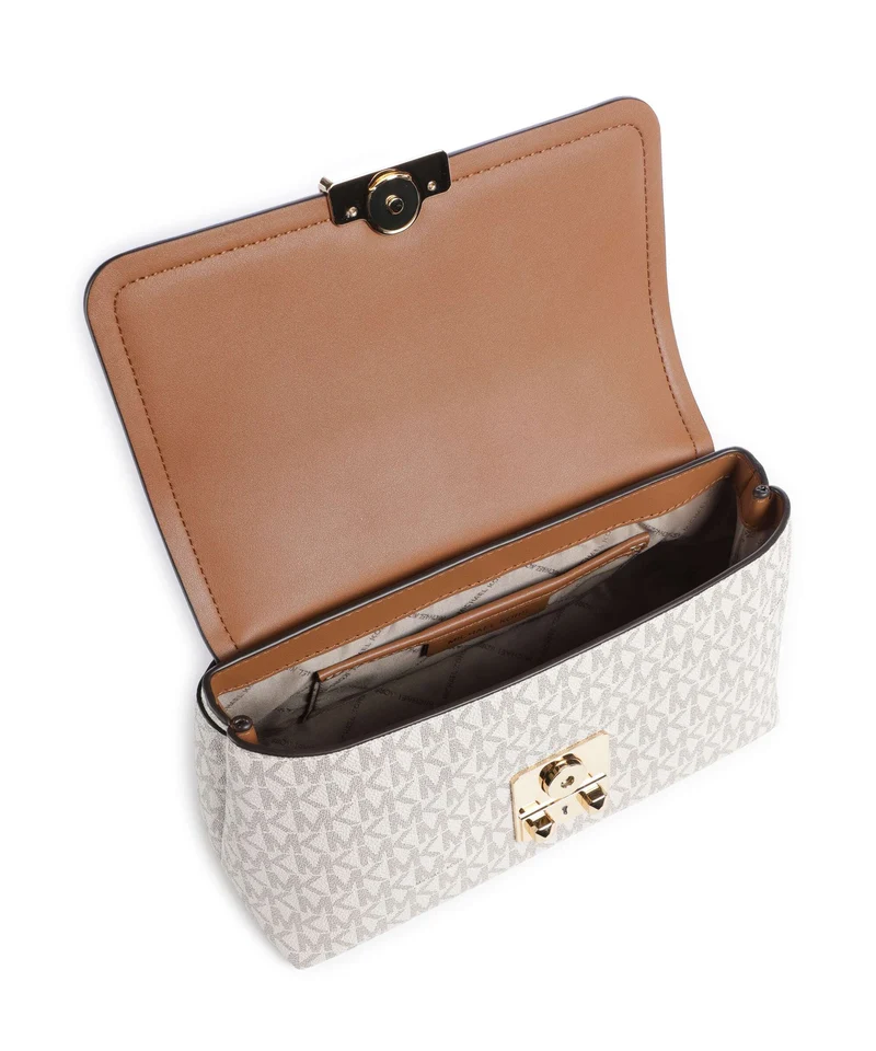 Michael Kors Tribeca Medium Handtasche vanilla/acrn