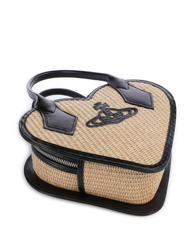Vivienne Westwood Josephine Heart Handtasche natural
