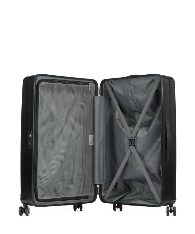 American Tourister Sunset Hills 4-Rollen Trolley black