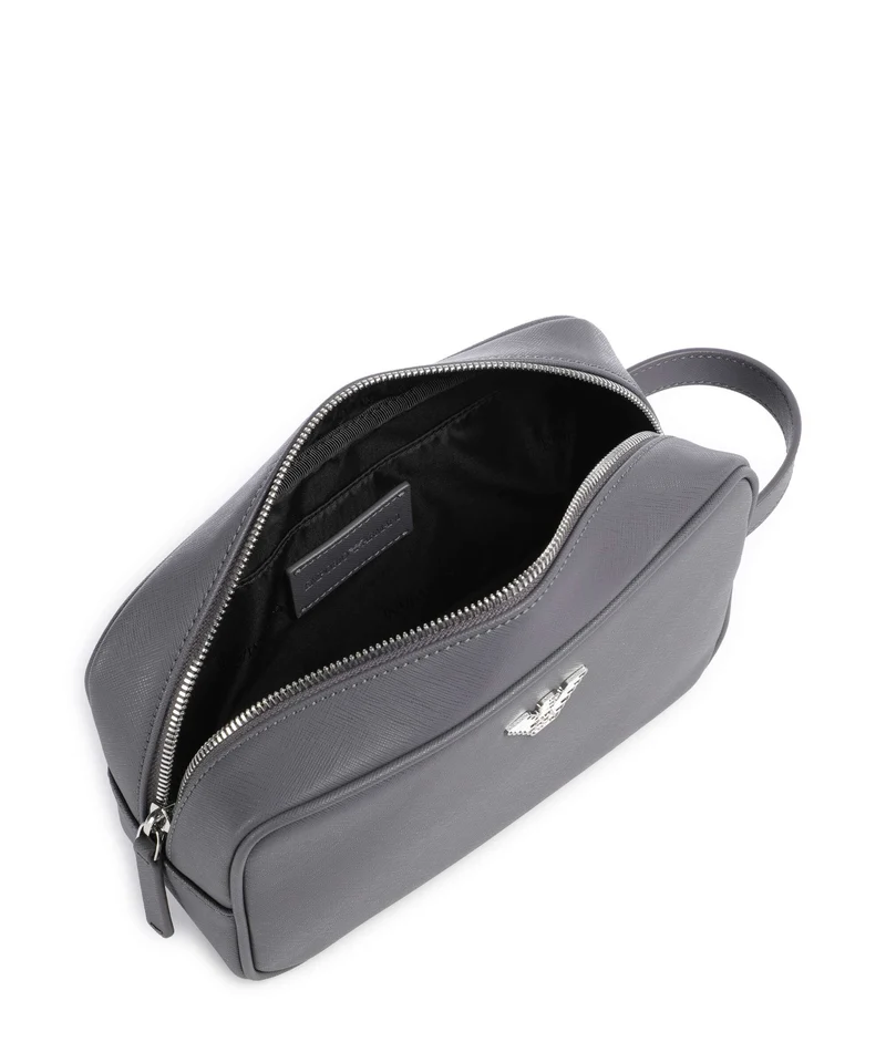 Emporio Armani Business Regenerated Kulturbeutel grey