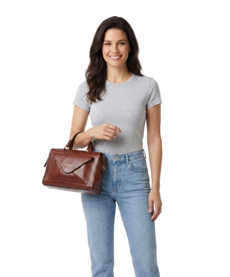 The Bridge Frida Handtasche marrone