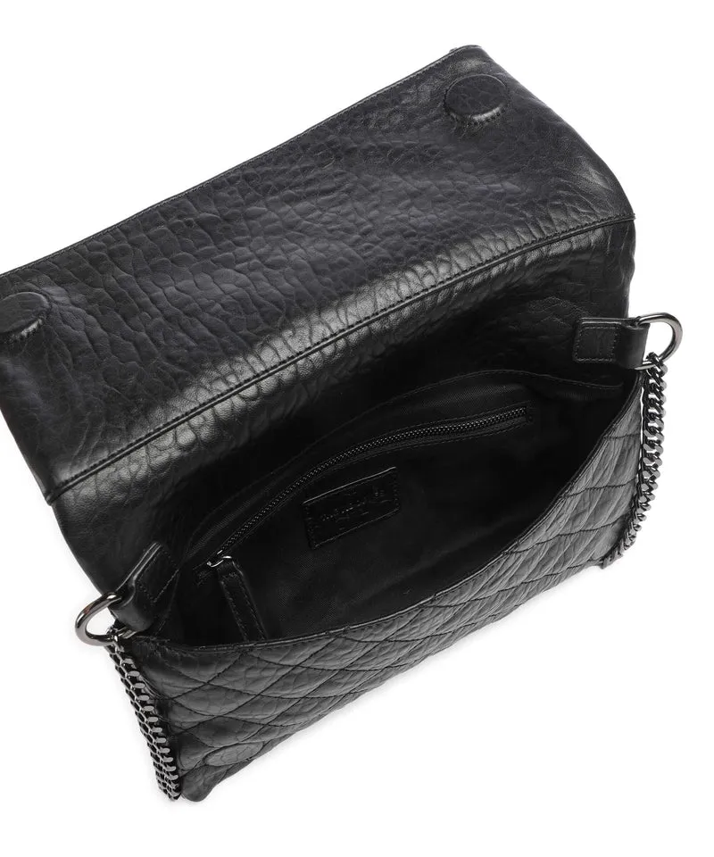 The Kooples Heritage Small Schultertasche black