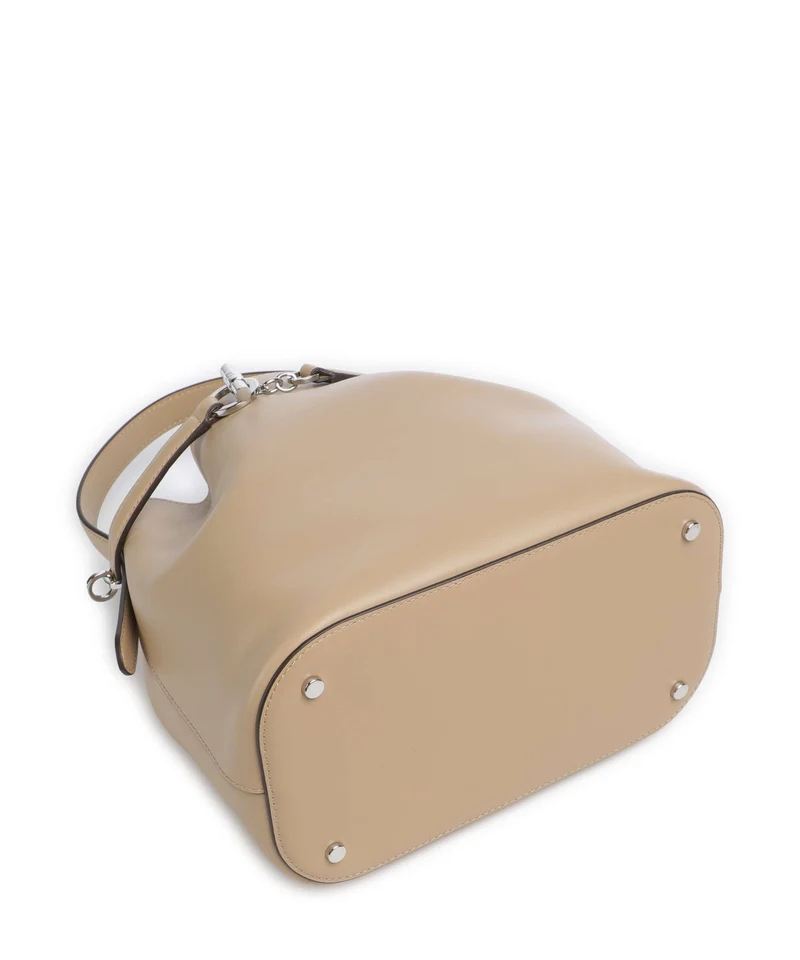 Lauren Ralph Lauren Blaike Medium Bucket Handtasche tan