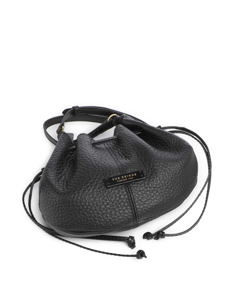 The Bridge Martina Bucket Handtasche nero