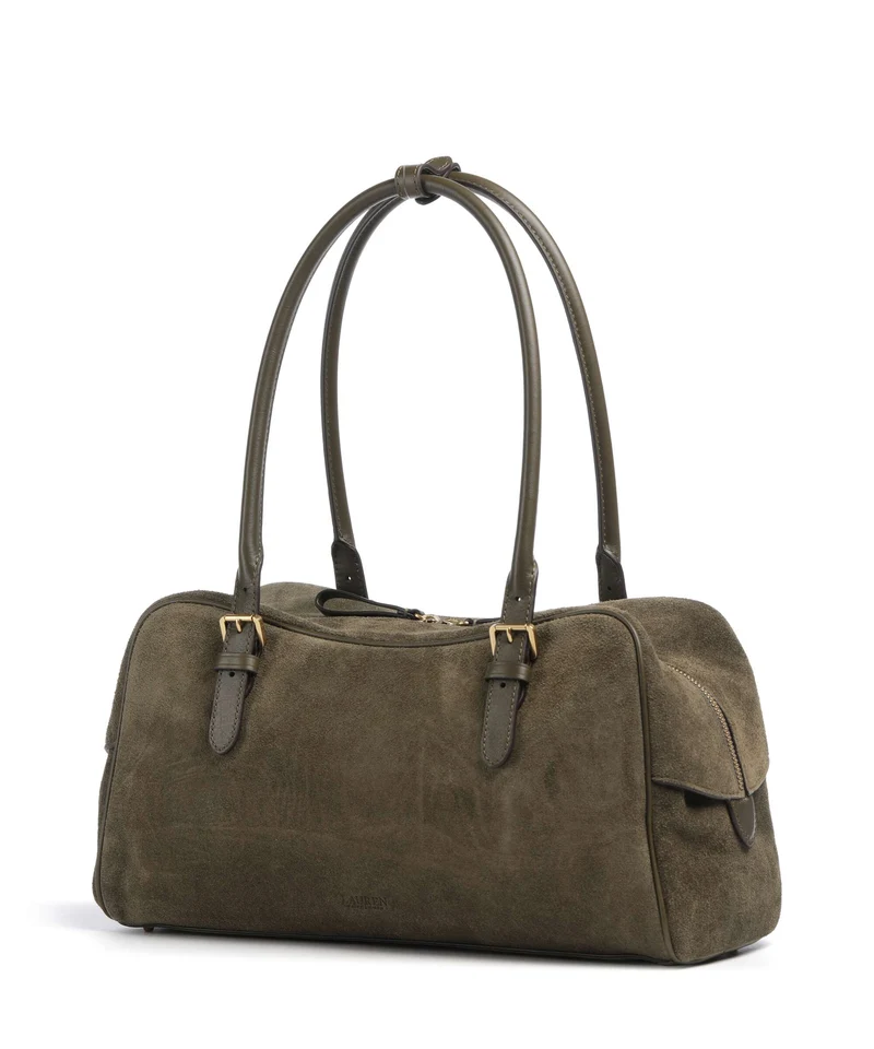 Lauren Ralph Lauren Marcy Large Schultertasche botanic green