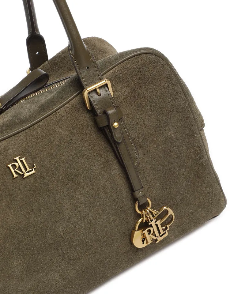Lauren Ralph Lauren Marcy Large Schultertasche botanic green