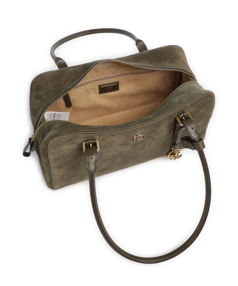 Lauren Ralph Lauren Marcy Large Schultertasche botanic green