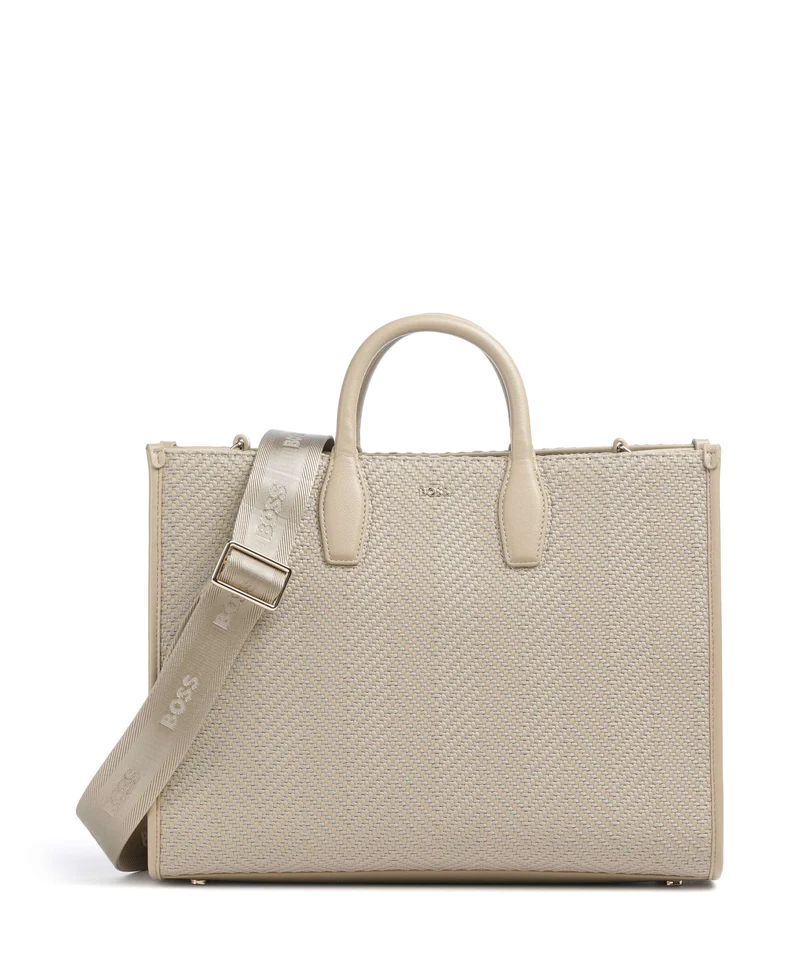 BOSS Sandy Handtasche light beige
