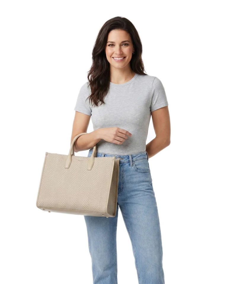 BOSS Sandy Handtasche light beige
