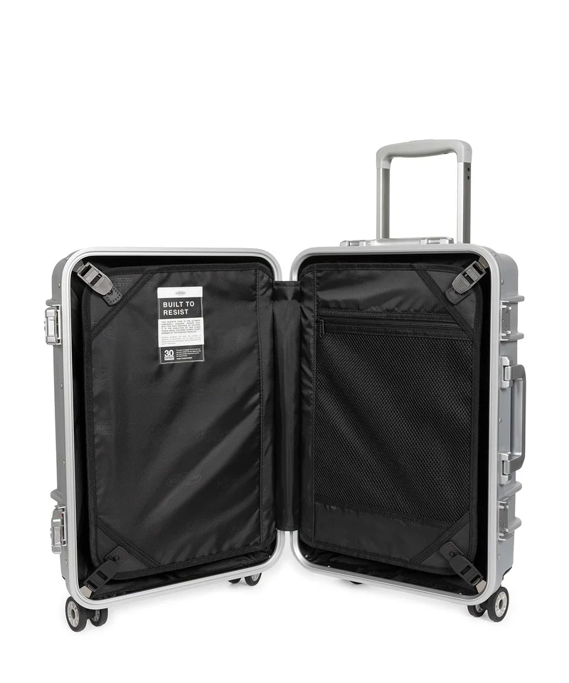 Eastpak Resist'R Case 4-Rollen Trolley metal silver