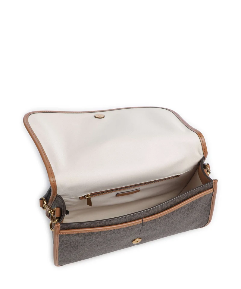 Michael Kors Holmes Medium Schultertasche brown/acorn