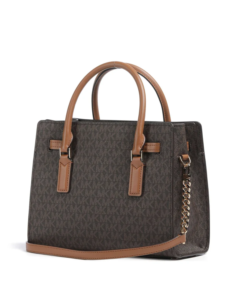 Michael Kors Hamilton Moderne Small Handtasche brown/acorn